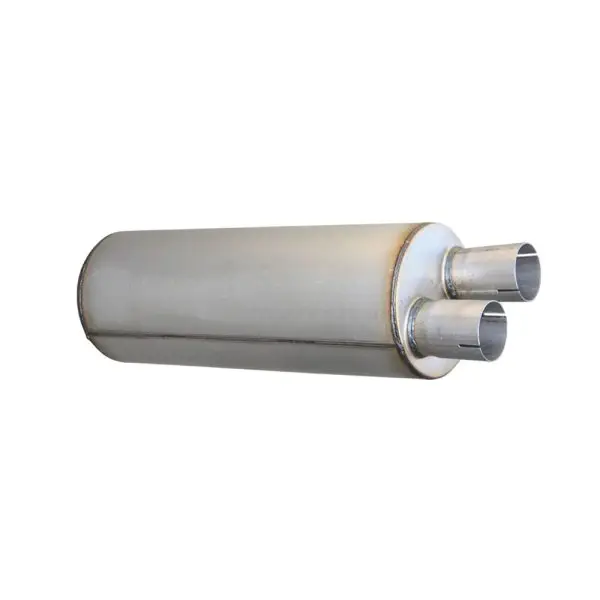 11 INCH OD X 26" L WITH 3.12" IN/OUT SAME END STANDARD BAFFLED BARREL