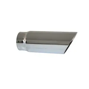 Angle Cut Round Non-Rolled Stainless Steel Big Bore