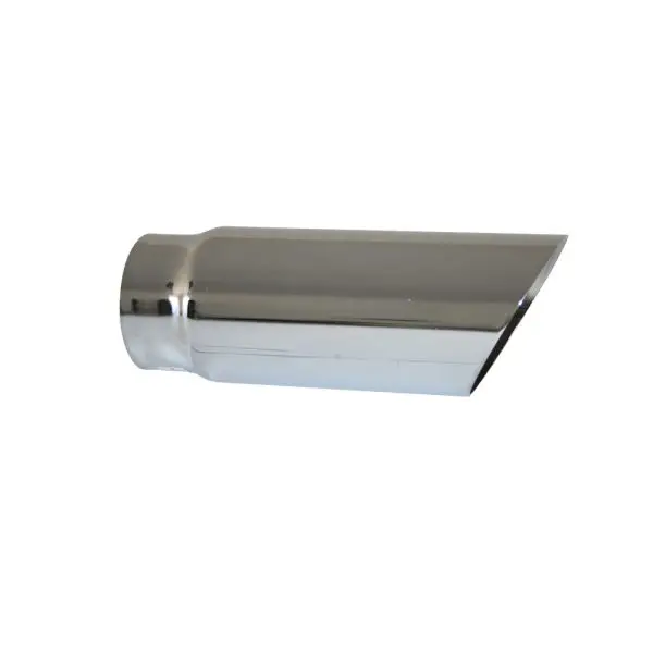 Angle Cut Round Non-Rolled Stainless Steel Big Bore