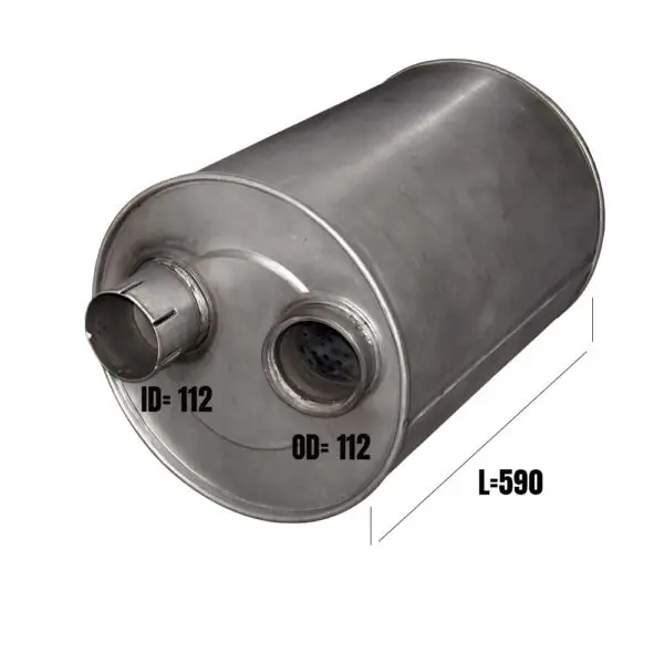 MAN AFTERMARKET SILENCER (1063659) - Image 2